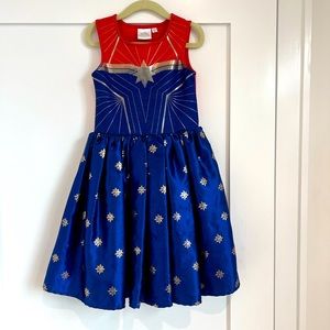 Captain Marvel dress from Target used loved condition sz 5